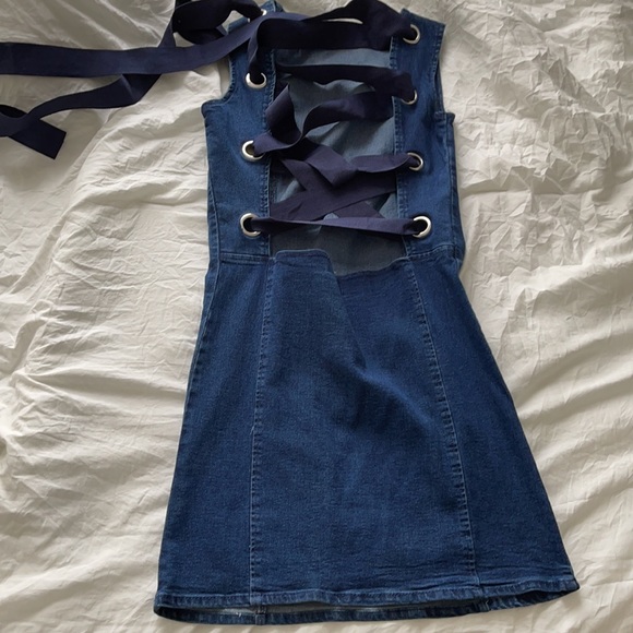 Denim dress - Picture 2 of 4